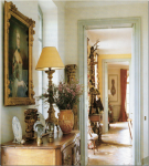 Case chic provenzale sala d'ingresso