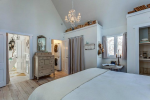 Country chic cottage di Sarah visuale diversa camera da letto