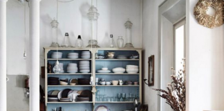 Arredamento rustico salone