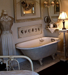 Bagno sogno shabby: vintage