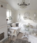 living room white